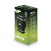 Kerti Lámpa, Fali Lámpa, Homlokzati, Felső és Alsó, 2x GU10, Fekete, Mozgás- és Alkonyérzékelő, IP54, HEDERA LUMILED