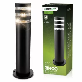   Álló kültéri kerti oszloplámpa E27 LED RINGO IP54 40cm LUMILED