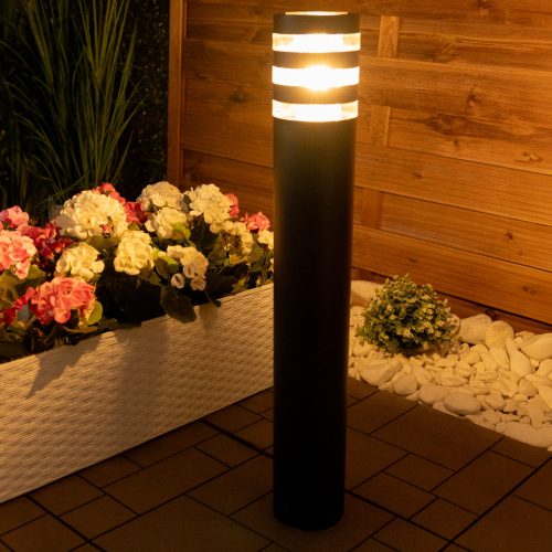Kerti lámpa kültéri oszlopon álló E27 12W LED RINGO 60cm Lumiled