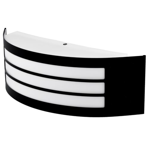 Kerti fali lámpa emelő kültéri lámpa E27 FEKETE IP44 FREESIA Lumiled