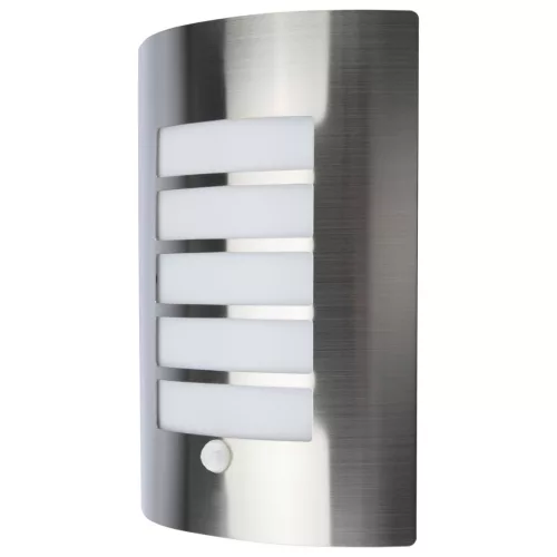 Kültéri kerti fali lámpa E27 NIGELLA mozgás- és szürkületérzékelővel