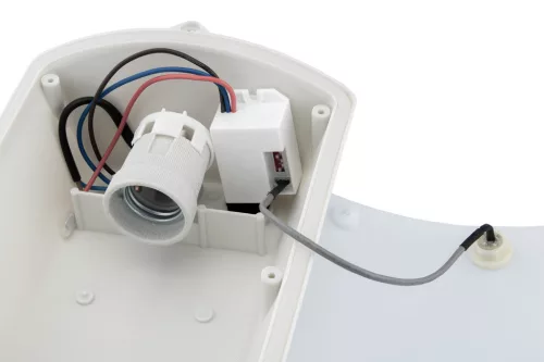 Kültéri kerti fali lámpa E27 NIGELLA mozgás- és szürkületérzékelővel