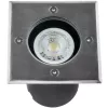 Túlfutó lámpatest süllyesztett földi lámpa GU10 IP67 IK09 négyzet alakú CATIO 2 LUMILED