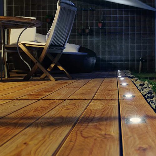 Túlfutó lámpatest süllyesztett földi lámpa GU10 IP67 IK09 négyzet alakú CATIO 2 LUMILED