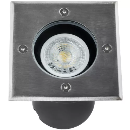 Túlfutó lámpatest süllyesztett földi lámpa GU10 IP67 IK09 négyzet alakú CATIO 2 LUMILED