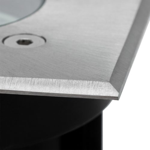 Túlfutó lámpatest süllyesztett földi lámpa GU10 IP67 IK09 négyzet alakú CATIO 2 LUMILED