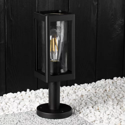 Izzó E27 fény POST 35cm QUADRA Lumiled