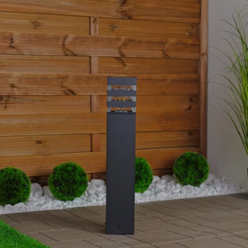 Kerti lámpa kültéri oszlopon álló E27 12W LED TAXUS 2 50cm LUMILED