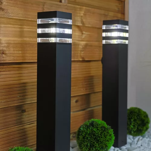 Kerti lámpa kültéri oszlopon álló E27 12W LED TAXUS 2 80cm LUMILED