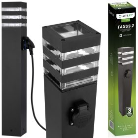   Kerti lámpa kültéri oszlopon álló E27 LED foglalattal TAXUS 2 60cm LUMILED