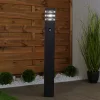 Kerti lámpa kültéri oszlopon álló E27 12W LED mozgásérzékelő TAXUS 2 80cm LUMILED