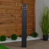 Kerti lámpa kültéri oszlopon álló E27 12W LED mozgásérzékelő TAXUS 2 80cm LUMILED