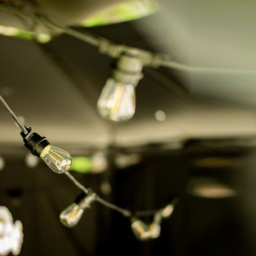 Outdoor Garden Girland fénylánc 15m 30x E27 NARCI Lumiled