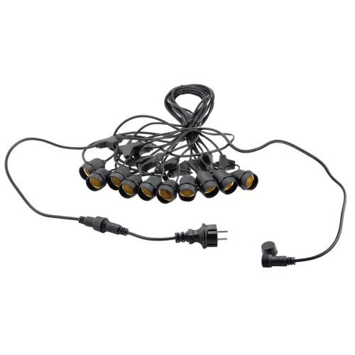 Outdoor Garden Girland MALUS fénylánc 10m 10x E27 Lumiled