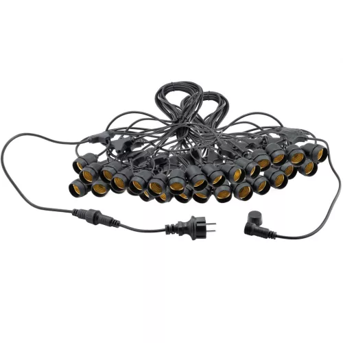 Outdoor Garden Girland MALUS fénylánc 15m 30x E27 Lumiled