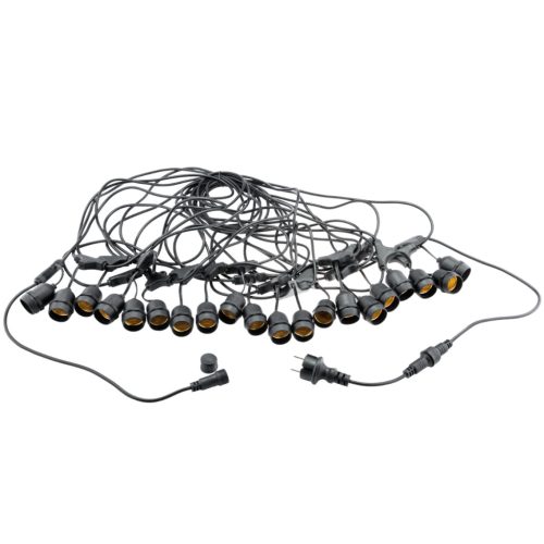 Outdoor Garden Girland MALUS fénylánc 20m 20xE27 Lumiled