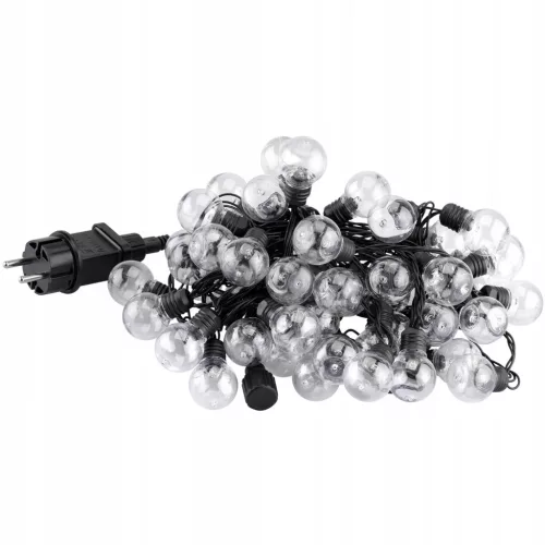 Outdoor Garden Girland fénylánc 8m 50x LED 3000K NESSA LUMILED