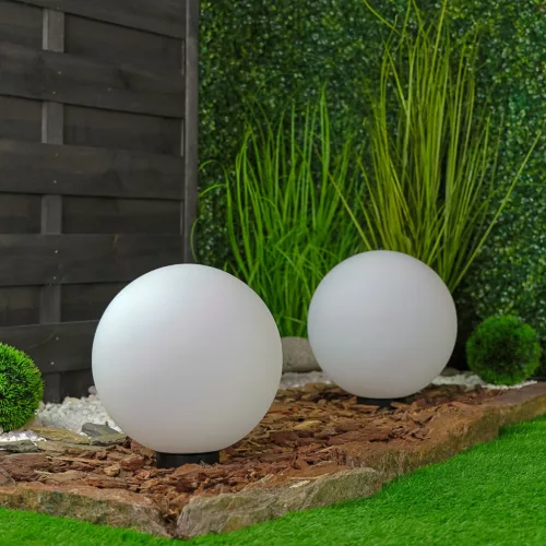 Kültéri kerti lámpa LED BALL 30CM E27 IP65 LUMIKULA2 LUMILED