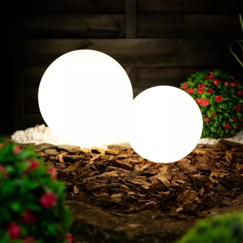 Kültéri kerti lámpa LED BALL 30CM E27 IP65 LUMIKULA2 LUMILED