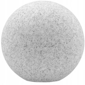   Kültéri kerti lámpatest STONE BALL LED LUMIKULA 20cm E27 IP65 LUMILED