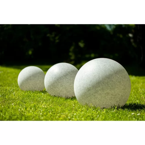 Kültéri kerti lámpatest STONE BALL LED LUMIKULA 40cm E27 IP65 LUMILED