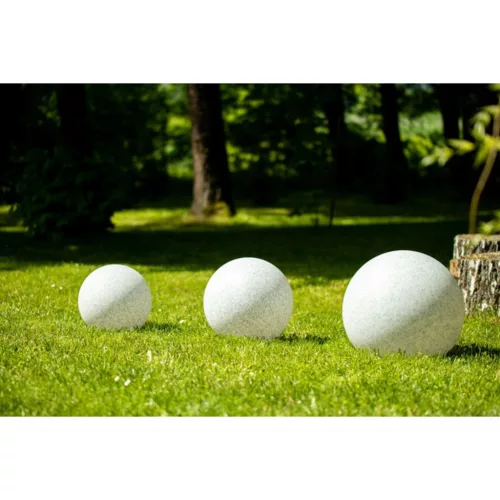 Kültéri kerti lámpatest STONE BALL LED LUMIKULA 40cm E27 IP65 LUMILED