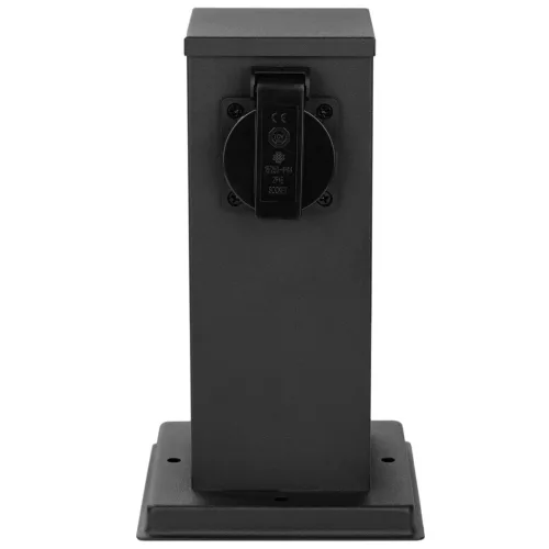 Kültéri álló kerti oszlop 230V 30cm 2x konnektor