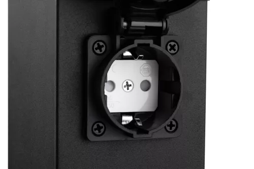 IBERI kültéri álló kerti oszlop 230V 40cm 4x LUMILED konnektor