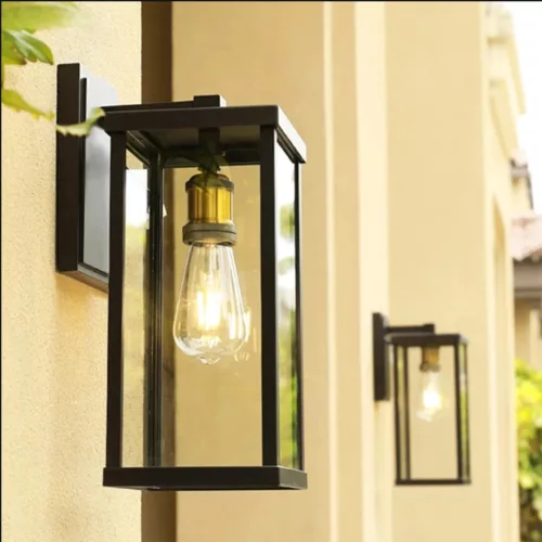 Kerti fali lámpa E27 BRASSI LUMILED