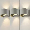 Kerti fali lámpa LED G9 állítható, kerek tetejű alsó grafit PYXIS LUMILED