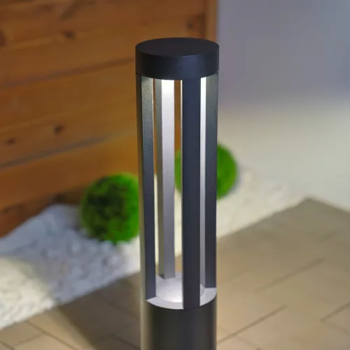 Kerti lámpa kültéri oszlopon álló 12W LED 4000K QUERO 60cm Lumiled