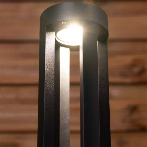 Kerti lámpa kültéri oszlopon álló 12W LED 4000K QUERO 80cm Lumiled