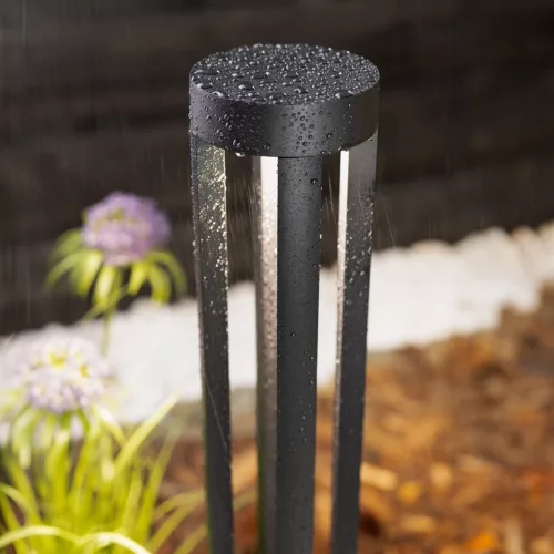 Kerti lámpa kültéri oszlopon álló 12W LED 4000K QUERO 80cm Lumiled