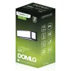 Kerti lámpa E27 Négyszögletű emelőfali lámpa DOMLO LUMILED