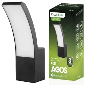   Kültéri kerti lámpa LED emelőfali lámpa 12W 4000K AGOS LUMILED