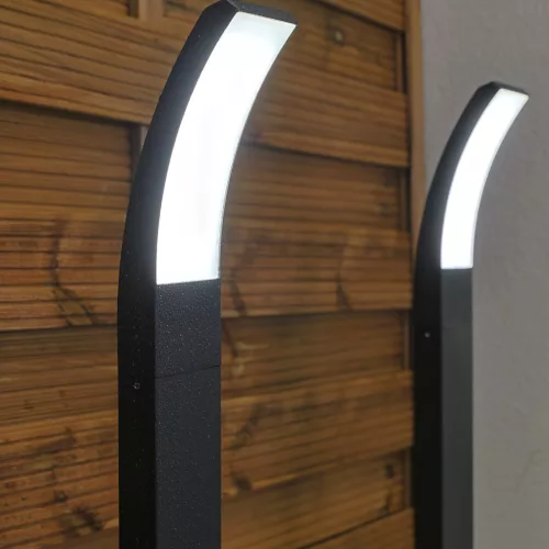 Kerti lámpa kültéri oszlopon álló 11W LED 4000K ANVES 80cm Lumiled