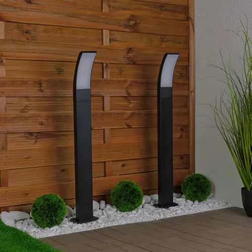 Kerti lámpa kültéri oszlopon álló 11W LED 4000K ANVES 80cm Lumiled