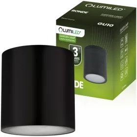   Felületre szerelhető csöves kültéri kerti lámpa GU10 LED IP54 kerek 95mm RONDE LUMILED