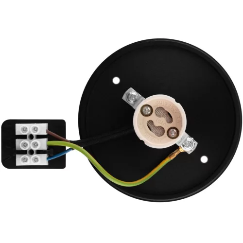 Felületre szerelhető csöves kültéri kerti lámpa GU10 LED IP54 kerek 95mm RONDE LUMILED