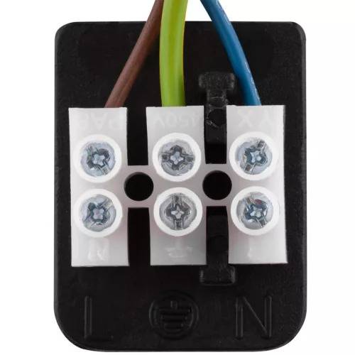 Felületre szerelhető csöves kültéri kerti lámpa GU10 LED IP54 kerek 95mm RONDE LUMILED