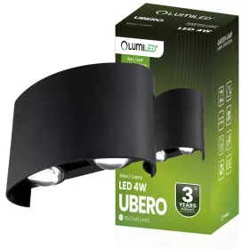   Kültéri kerti lámpa emelő fali lámpa 4W LED IP54 felső alsó UBERO LUMILED