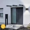 Kültéri kerti lámpa emelő fali lámpa 4W LED IP54 felső alsó UBERO LUMILED