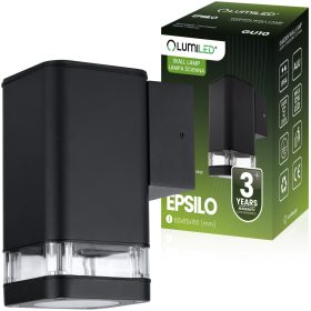   Kültéri kerti lámpa emelőfali lámpa GU10 LED IP54 EPSILO LUMILED