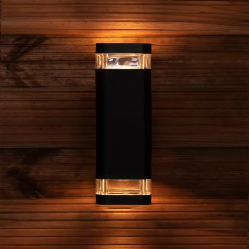 Kültéri kerti lámpa emelő fali lámpa 2x GU10 LED IP54 felső alsó EPSILO LUMILED