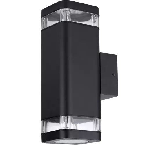 Kültéri kerti lámpa emelő fali lámpa 2x GU10 LED IP54 felső alsó EPSILO LUMILED