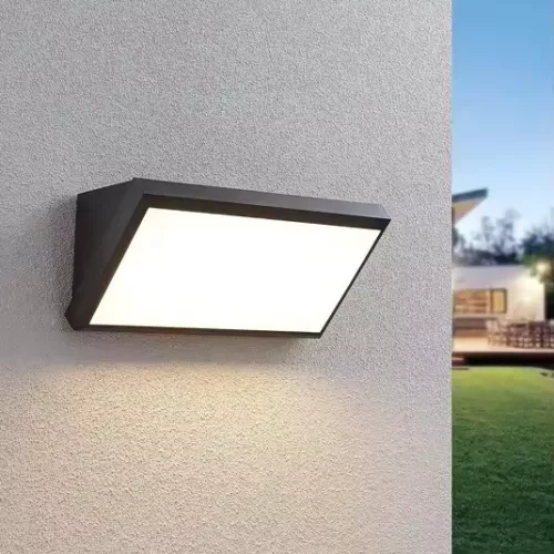 Kültéri kerti lámpa CCT 20W LED IP44 emelőfali lámpa MAVIS LUMILED
