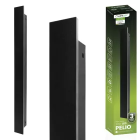   LED-es kerti lámpa, felületre szerelhető PELIO emelőfali lámpa 20W 4000K IP65 LUMILED