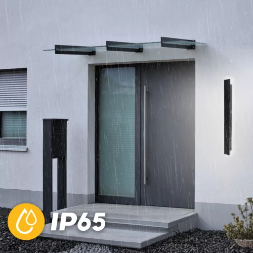 LED-es kerti lámpa, felületre szerelhető PELIO emelőfali lámpa 20W 4000K IP65 LUMILED