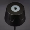 LED kerti lámpa, álló, dekoratív, asztali, éjszakai, USB, szabályozható, érintős, fekete, FIORA LUMILED