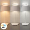 LED kerti lámpa, álló, dekoratív, asztali, éjszakai, USB, szabályozható, érintős, fehér, FIORA LUMILED
